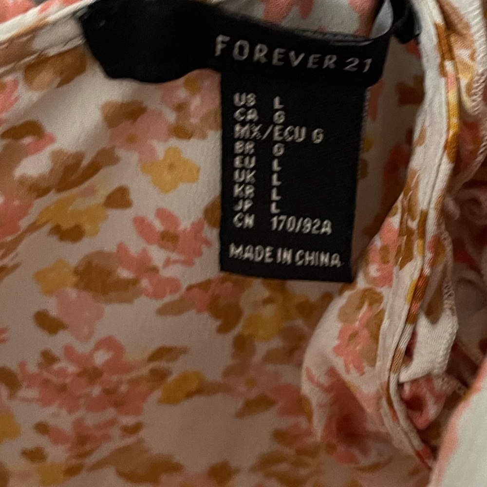 Floral Pattern Dress - Picture 3 of 4